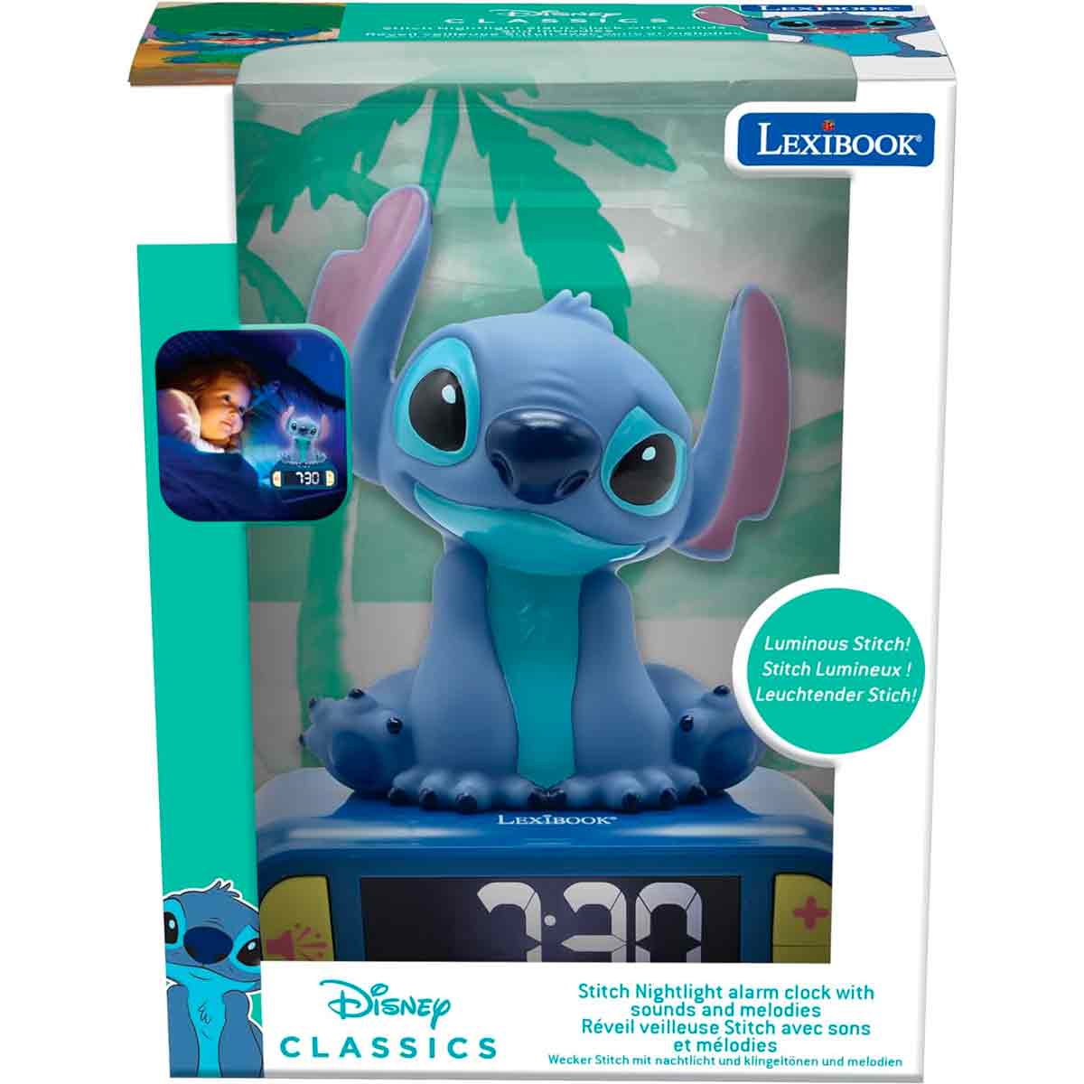 Stitch Despertador Digital Drim