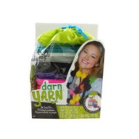 Fashion Angels Darn Yarn Bufanda Pom Pom