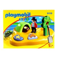 Playmobil 1.2.3 Isla Pirata