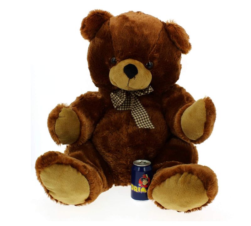 Oso peluche marrón 60 cm Drim