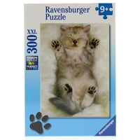 Puzzle Cachorro de Gatito Dormido de 300 Piezas XXL