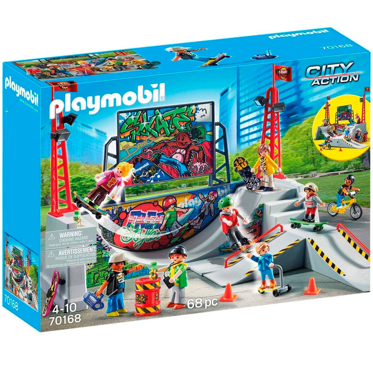 Playmobil City Action Skate Park Drim