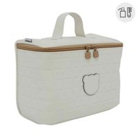 Neceser Vanity Gofre Beig