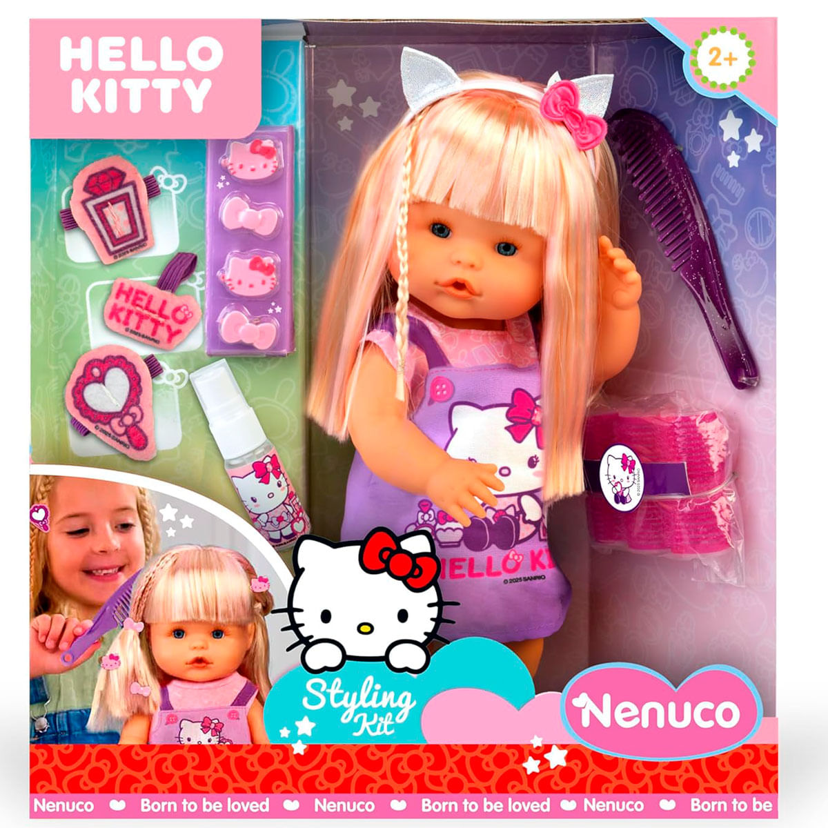Nenuco Hello Kitty Set de Peluquería Drim