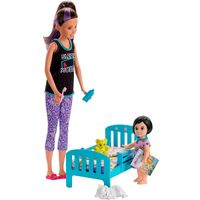 Barbie Skipper Canguro Hora de Dormir