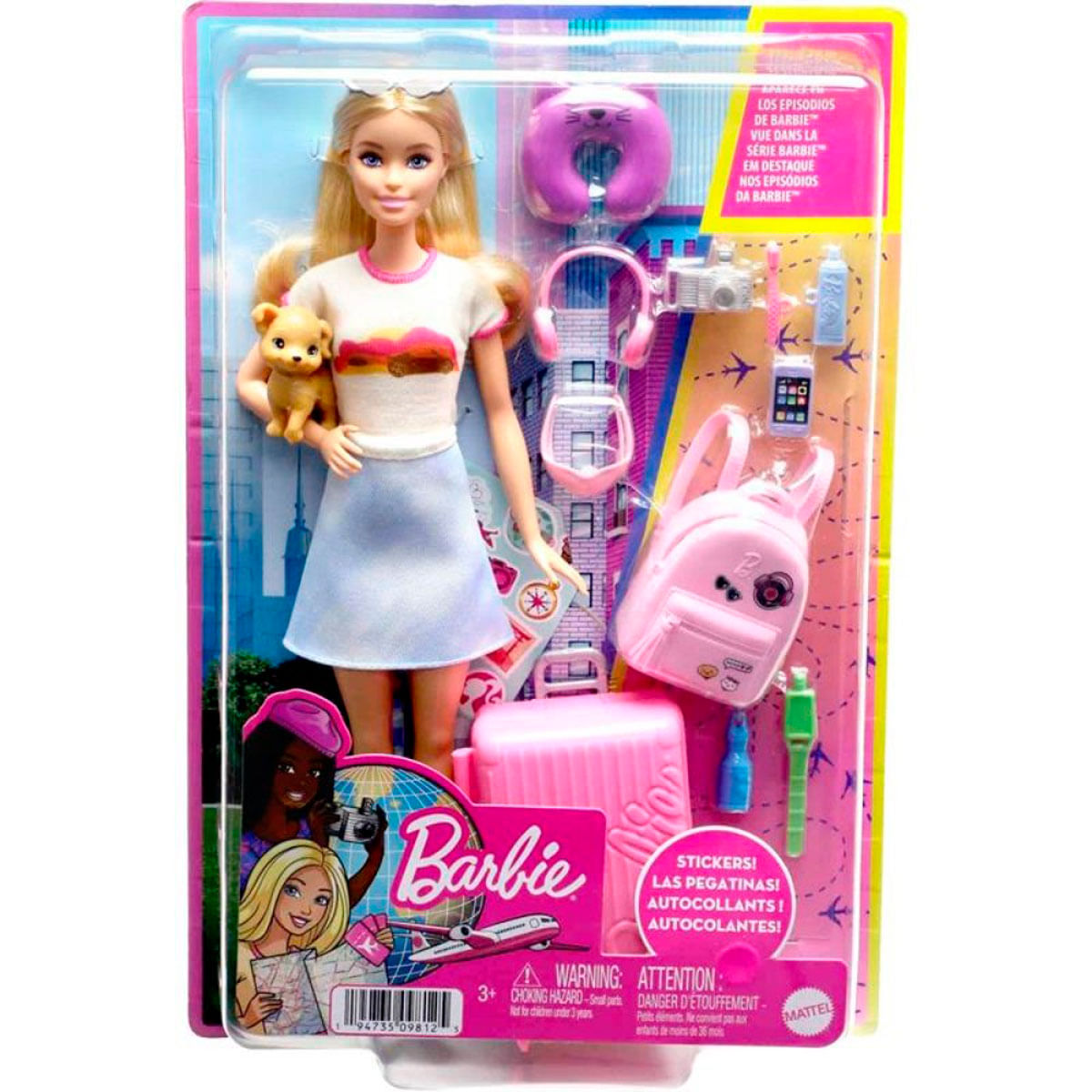Barbie Vamos de Viaje Malibú Drim