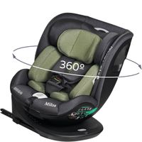Silla coche Milos 40-150cm top tether Gris / Verde
