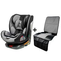 Silla coche Giratoria Aruna de 40 a 150cm Gris + Regalo