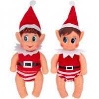 Elfo Navidad Travieso Bebé Surtido