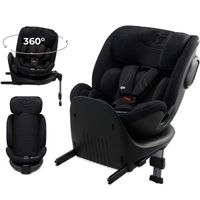 Silla coche Xrider2 I-Size 40-150 cm c/pata Negra + Regalo