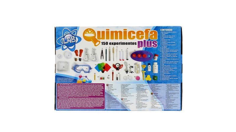 Quimicefa plus 150 experimentos hot sale