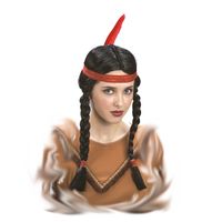 Peluca de India con Pluma