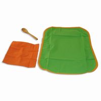 Juego de servilletas y cubiertos