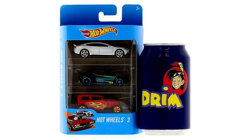 Mattel- Pack de 3 vehículos Hot Wheels Surtido con Ofertas en Carrefour