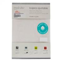 Sábana Bajera Minicuna blanca 50*80 Blanca