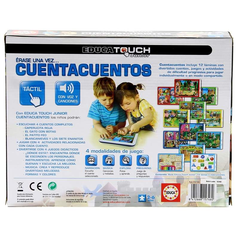 Comprar Educa touch júnior conta histórias de Educa