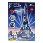 Puzzle-3D-Torre-Eiffel-Minnie