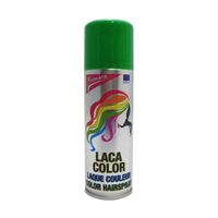 Laca de Pelo Color Verde