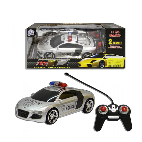 Coche-RC-Lexan-Audi-Police-Escala-1-24