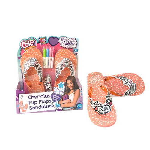 Violetta Color Me Mine Chanclas