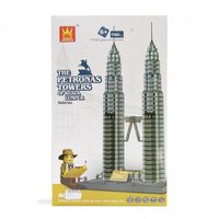 Bloques Torres Petronas 3D