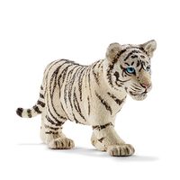 Figura de Cachorro de Tigre Blanco