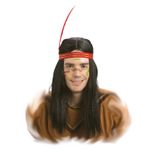 Peluca-Indio-con-Pluma