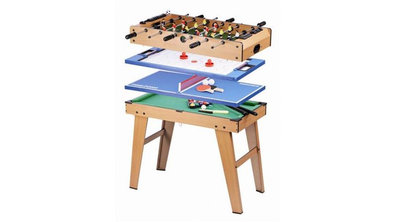 Mesa multijuegos CB GAMES sobremesa 81x43x27 cm 4 en 1