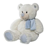 Peluche Oso Bufanda Azul 40 cm