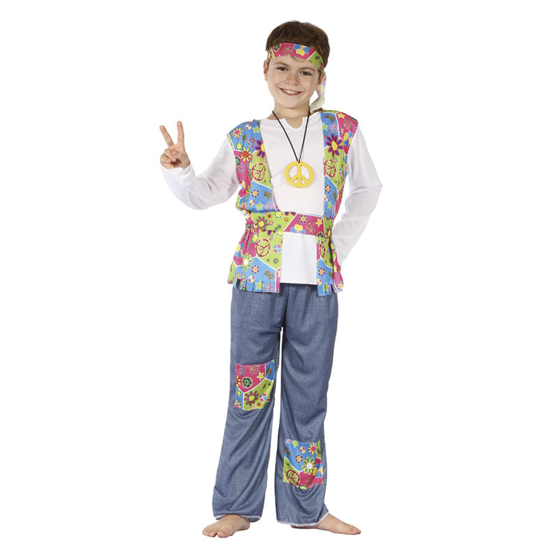 Disfraz-Hippie-Infantil