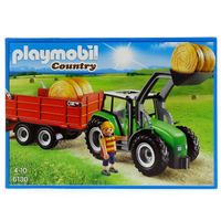 Playmobil Tractor con Trailer