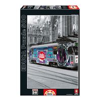 Puzzle 500 Tranvia Gante Bélgica