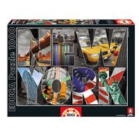 Puzzle Collage de New York de 1000 Piezas