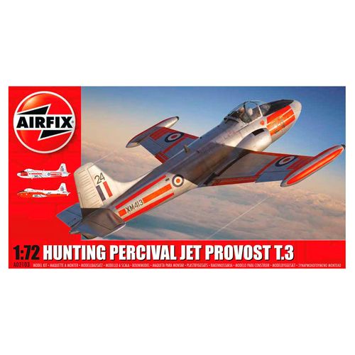 Maqueta Avión Hunting Percival Jet Provost T3 Escala 1:72