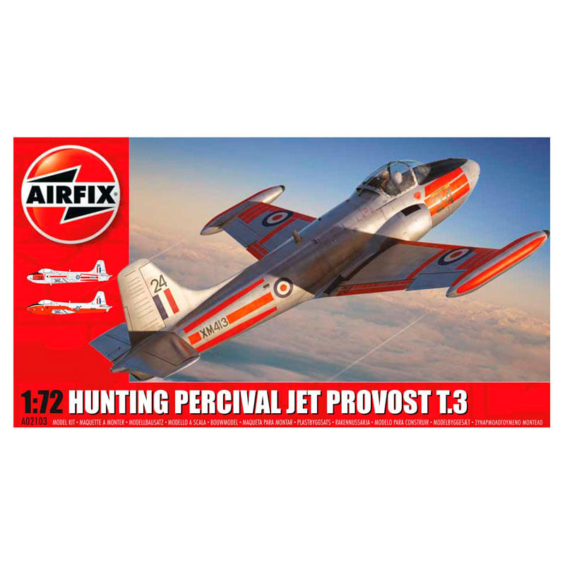 Maqueta-Avion-Hunting-Percival-Jet-Provost-T3-Escala-1-72