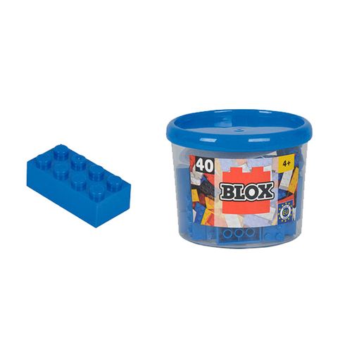 Blox Bote 40 Pz Bloques Azules