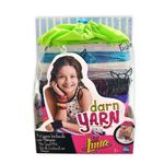 Soy-Luna-Darn-Yarn-Bufanda-con-Pompon
