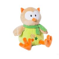 Peluche Búho 28 Cm verde