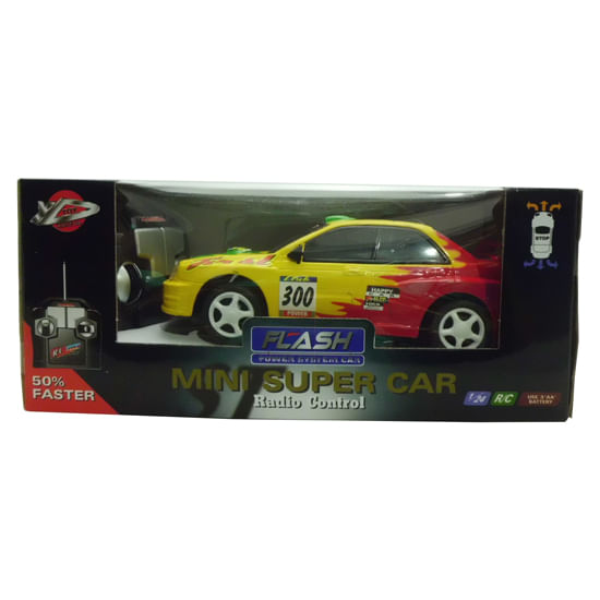 Coche-RC-Flash-Rojo-Amarillo-Escala-1-24