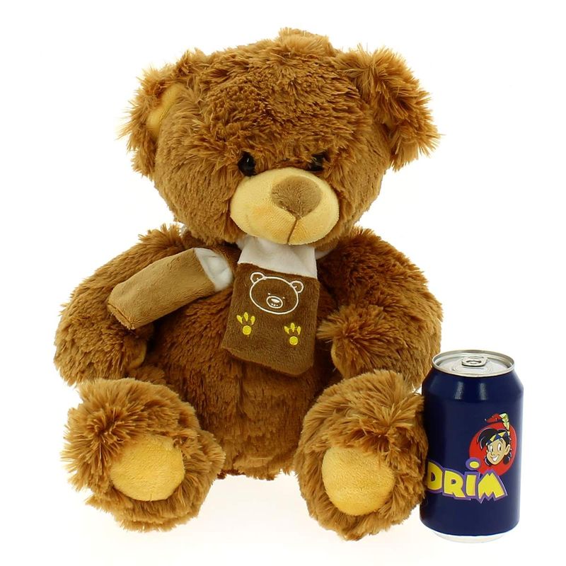 Peluche-Oso-Con-Bufanda-Marron-Claro-33cm_2