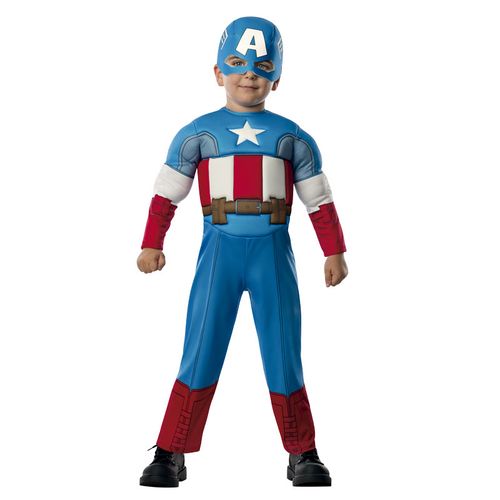 Capitán América Disfraz Acolchado Infantil