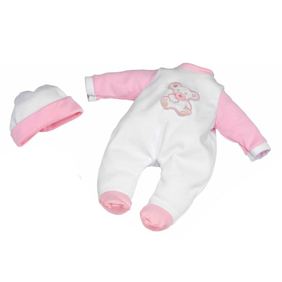 Ropita-Bebe-Pijama-Blanco-con-Osito