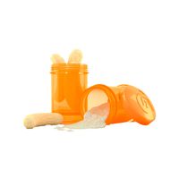 Dosificador leche polvo 2x 100ml Naranja