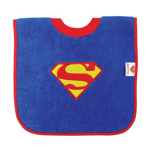 Babero cuello camiseta Superman