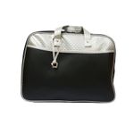 Bolso-Maternal---Maleta-hospital-Polipiel-Negro-y-Plata
