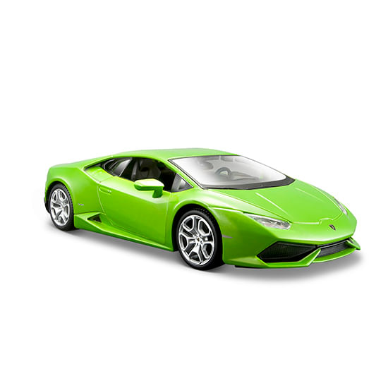 Coche-Miniatura-Lamborghini-Huracan-Lp610-Verde-Escala-1-24