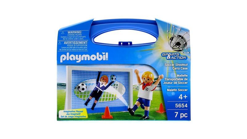 Maletín Playmobil Fútbol con Accesorios – 7 Piezas (5654) – Shopavia