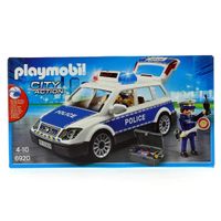 Playmobil City Action Coche de Policía con Luces y Sonido
