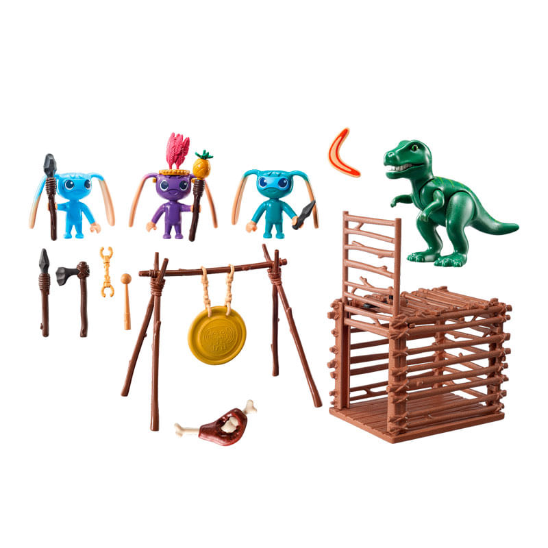 Playmobil-Guerrero-Alien-con-Trampa-T-Rex_1