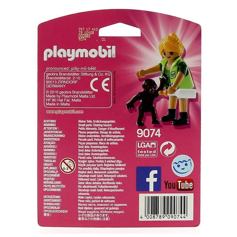Playmobil-Playmo-Friends-Cuidadora-con-Bebe-Gorila_2
